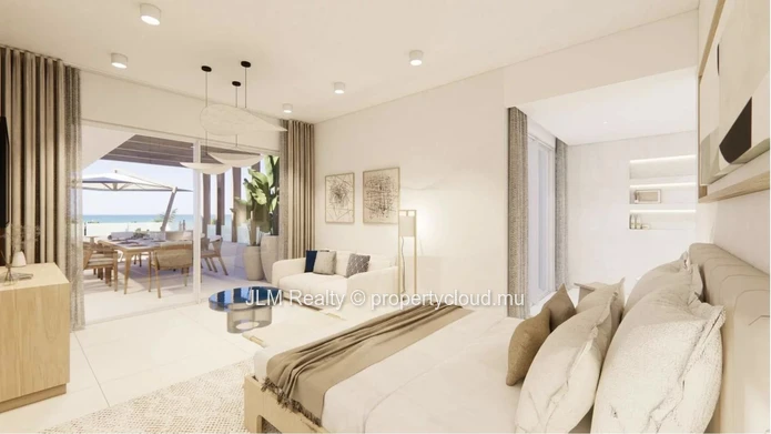 À vendre – Penthouse de prestige dans une résidence pied dans l’eau à Balaclava, île Maurice