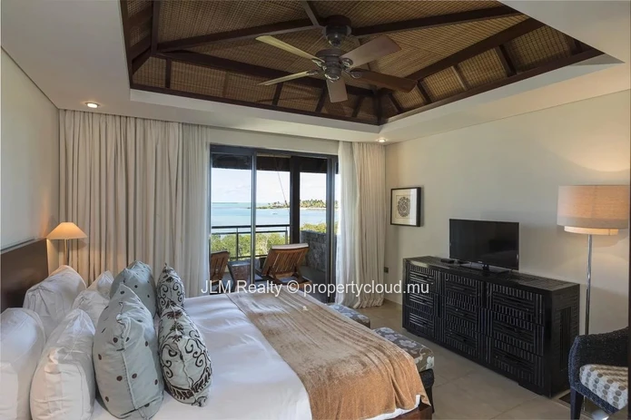 Appartement vue mer à vendre dans un domaine golfique à Beau Champ, sur la côte est de l’Île Maurice