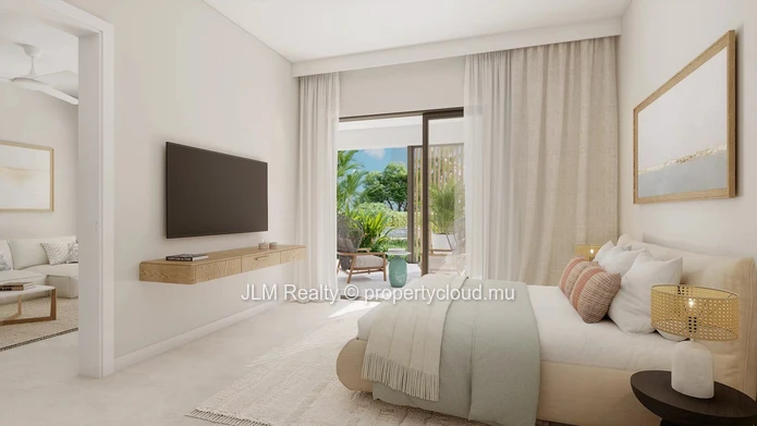 À vendre – Appartement contemporain de 2 chambres dans une résidence sécurisée à Calodyne, Île Maurice