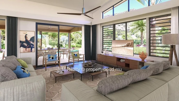 Luxueuse villa à vendre au sein d’un nouveau resort de prestige à Tamarin, Île Maurice