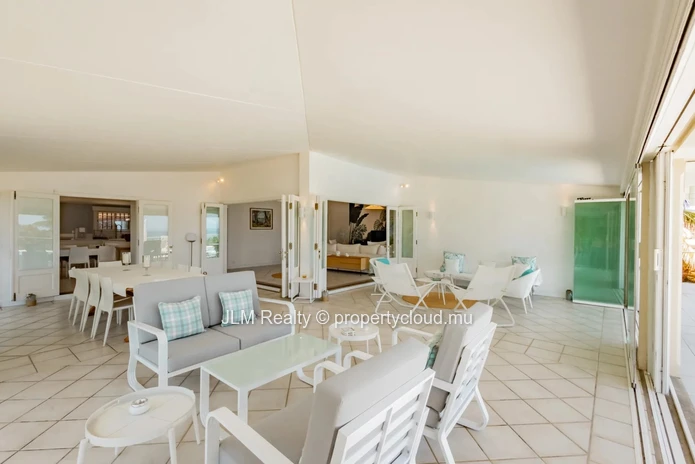 Stunning villa with panoramic views of the sea and Le Morne for sale in Rivière Noire, Mauritius