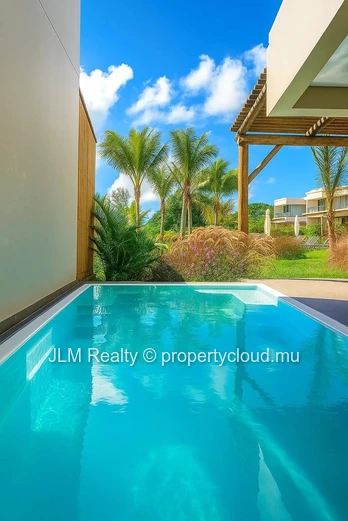 Charming Waterfront Duplex for Rent in Calodyne, Mauritius