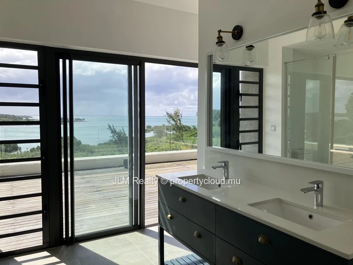 For Sale in St Antoine, Mauritius : Seafront Penthouse, 3 Bedrooms