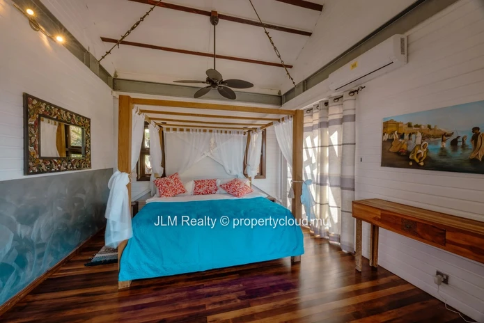 Exceptional Villa with Panoramic Views of the Lagoon and Le Morne for Sale in Rivière Noire, Mauritius