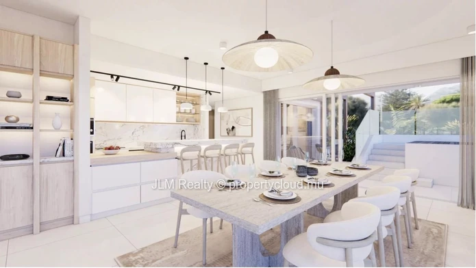 À vendre – Penthouse de prestige dans une résidence pied dans l’eau à Balaclava, île Maurice