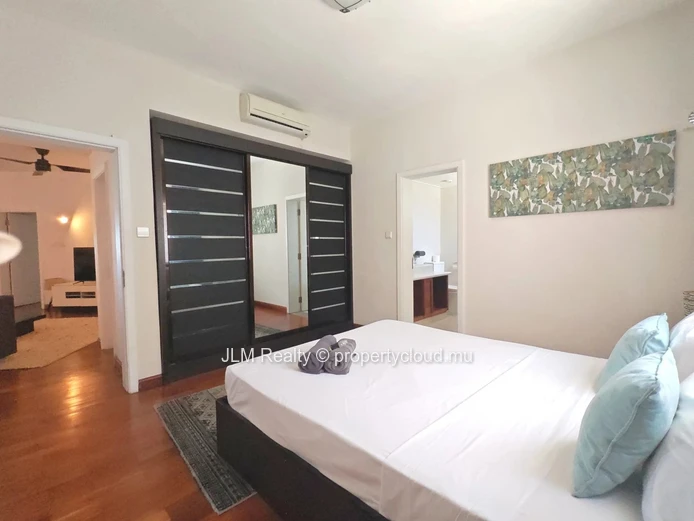 Apartment for rent in Black River, Mauritius with exceptional sea views and views of Le Morne