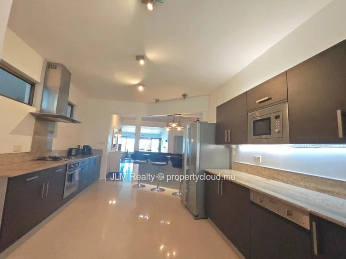 Apartment for rent in Black River, Mauritius with exceptional sea views and views of Le Morne