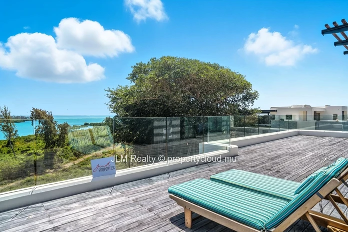 Sea View Penthouse for Rent in St Antoine, Mauritius