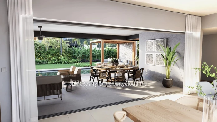 Contemporary 4-Bedroom Villa with Private Pool, Petite Rivière Noire, Mauritius