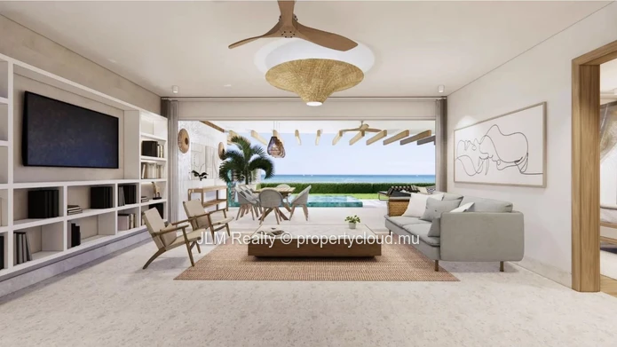 À vendre – Appartement de luxe en rez-de-chaussée avec piscine privée, au sein d’une résidence pied dans l’eau à Bala...