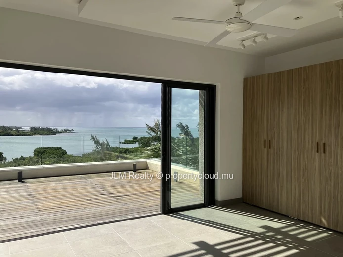 For Sale in St Antoine, Mauritius : Seafront Penthouse, 3 Bedrooms