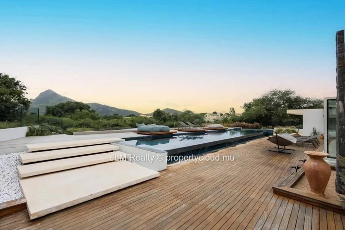 Exceptional Villa with Panoramic View and 25 meter Swimming Pool for Sale in Black River, Mauritius