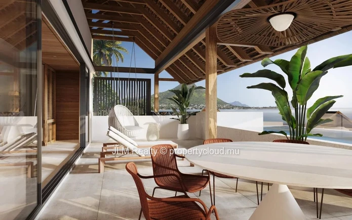 Penthouse de Luxe avec Vue Panoramique à vendre à Wolmar, Île Maurice