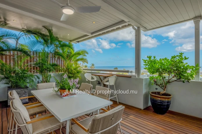 For Sale in Tamarin, Mauritius: Penthouse with Panoramic Sea View and Private Pool