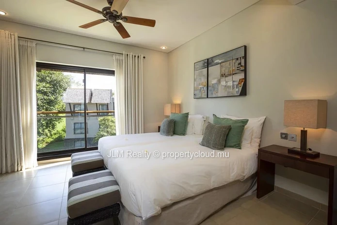 Appartement vue mer à vendre dans un domaine golfique à Beau Champ, sur la côte est de l’Île Maurice