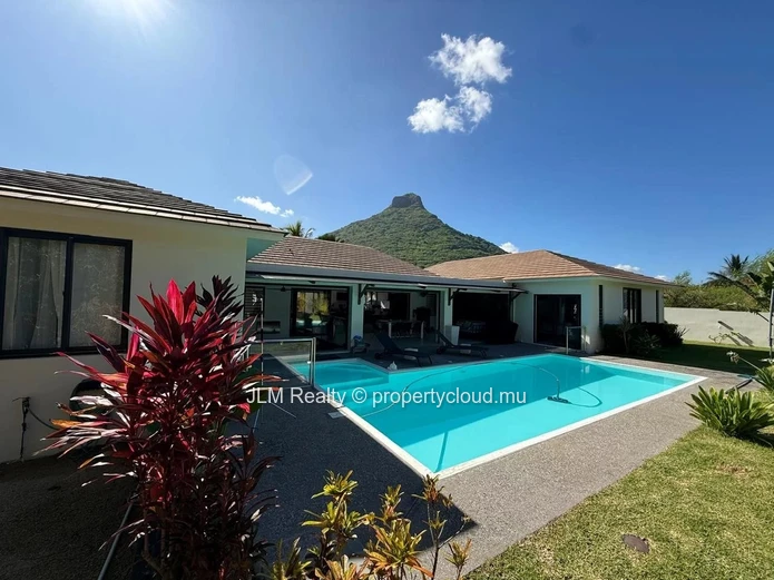 Stunning Villa for Sale in a Secure Estate in the Heart of Tamarin, Mauritius