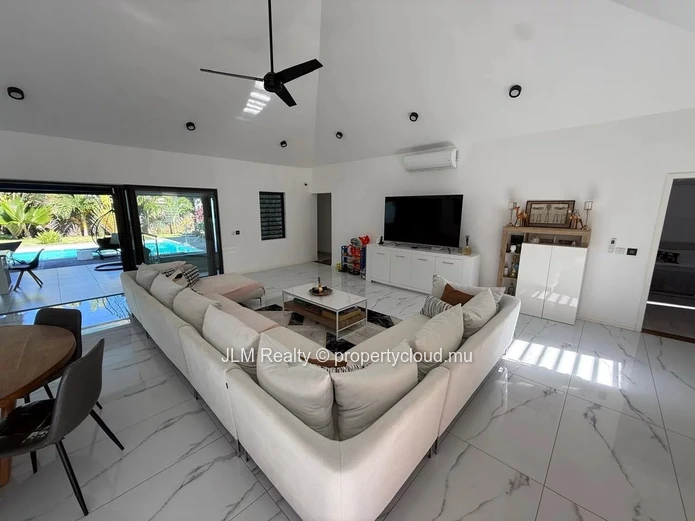 Stunning Villa for Sale in a Secure Estate in the Heart of Tamarin, Mauritius