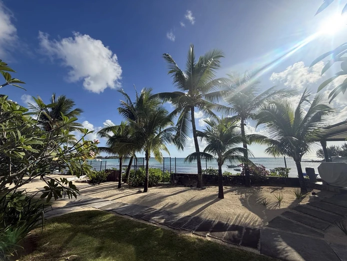 For Rent - 3-Bedroom Beachfront Apartment in Péreybère, Mauritius