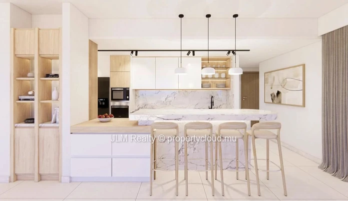 À vendre – Penthouse de prestige dans une résidence pied dans l’eau à Balaclava, île Maurice
