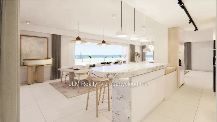 À vendre – Penthouse de prestige dans une résidence pied dans l’eau à Balaclava, île Maurice