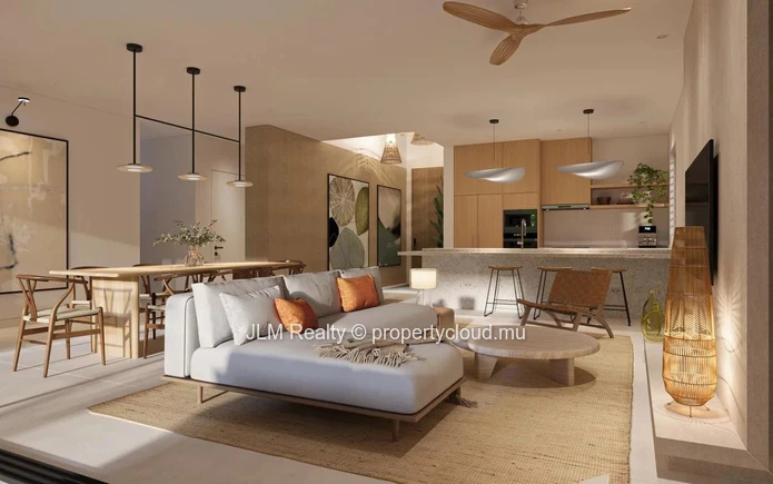 Villa d'exception à vendre dans une résidence pieds dans l'eau avec accès aux services d'un hôtel 5 étoiles-luxe à Wo...