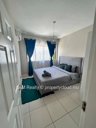 For Sale – Exceptional Beachfront Duplex in Bain Boeuf, Mauritius, with Panoramic Views of the Northern Islands