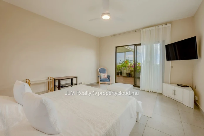 For Sale in Tamarin, Mauritius: Penthouse with Panoramic Sea View and Private Pool