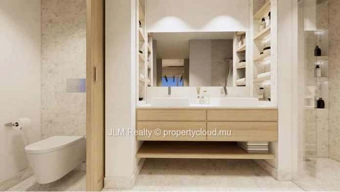 À vendre – Appartement de luxe en rez-de-chaussée avec piscine privée, au sein d’une résidence pied dans l’eau à Bala...