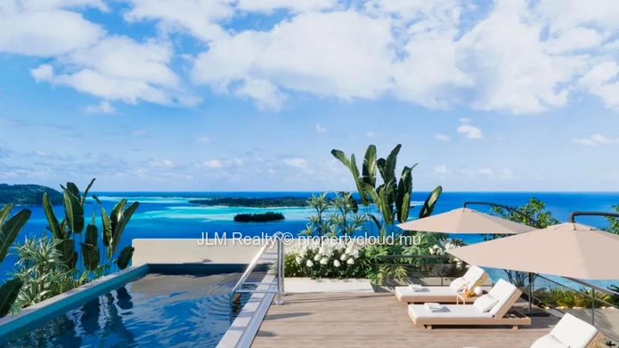For Sale – 3-Bedroom Apartment on the Second Floor Facing the Beach in Pereybere, Mauritius