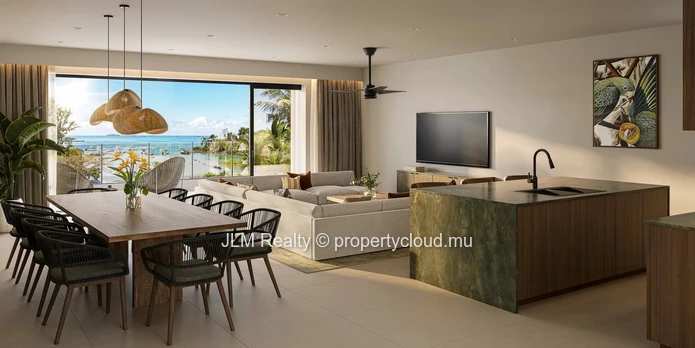 Exceptional penthouse with private rooftop for sale in Calodyne, Mauritius