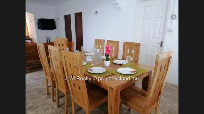 For Rent: Furnished 2-Bedroom House with Garden and Parking, Cascavelle, Mauritius