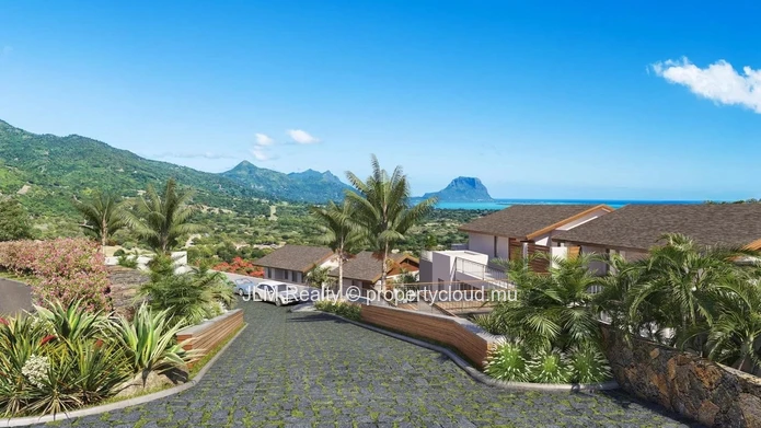 Superbe appartement avec vue mer à vendre à Petite Rivière Noire, Île Maurice