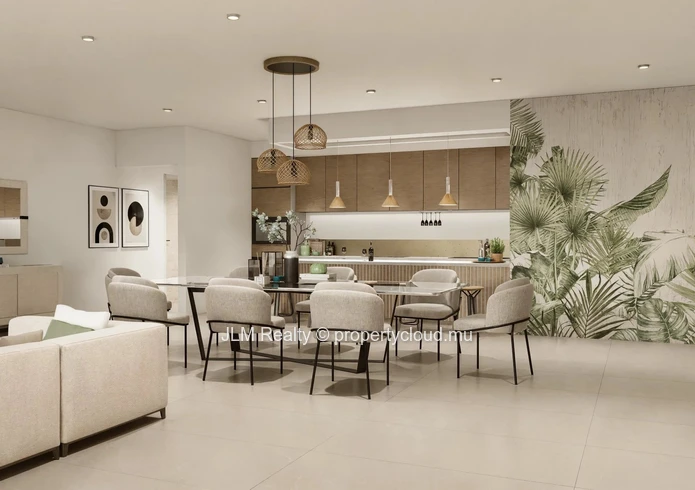 Penthouse neuf avec rooftop et vue panoramique mer à vendre à Tamarin, île Maurice