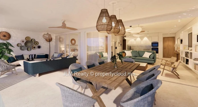For Sale – Luxury First-Floor Apartment in a Seafront Residence in Balaclava, Mauritius