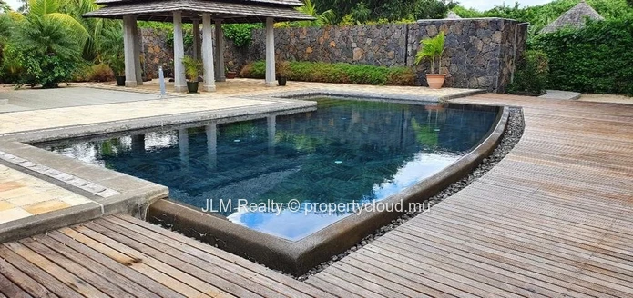 5-bedroom luxury villa for sale at the Tamarina Golf Estate in Tamarin, Mauritius