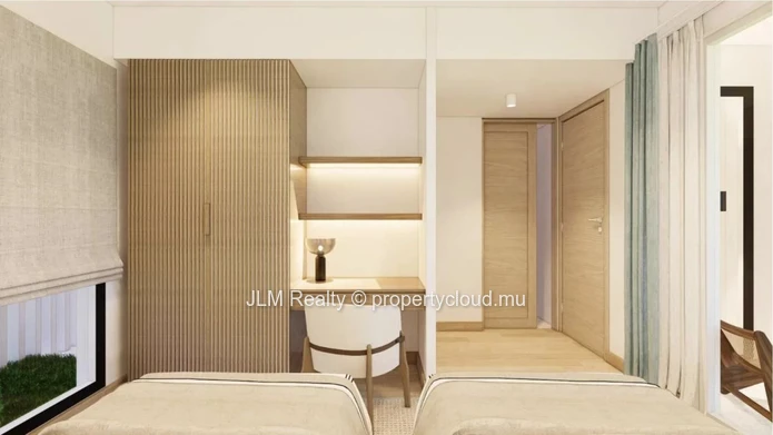À vendre – Appartement de luxe en rez-de-chaussée avec piscine privée, au sein d’une résidence pied dans l’eau à Bala...
