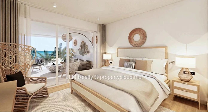 For Sale – Luxury First-Floor Apartment in a Seafront Residence in Balaclava, Mauritius