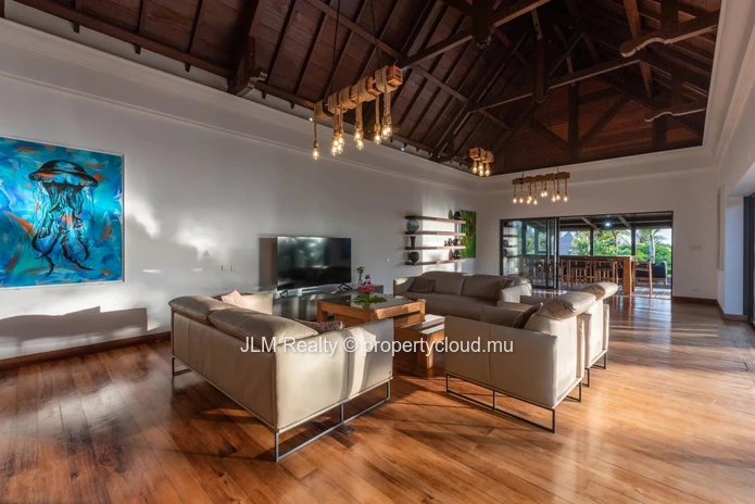 Luxury Balinese Villa with Sea Views, Beach Access and 5-Star Resort Benefits for Sale in Bel Ombre, Mauritius