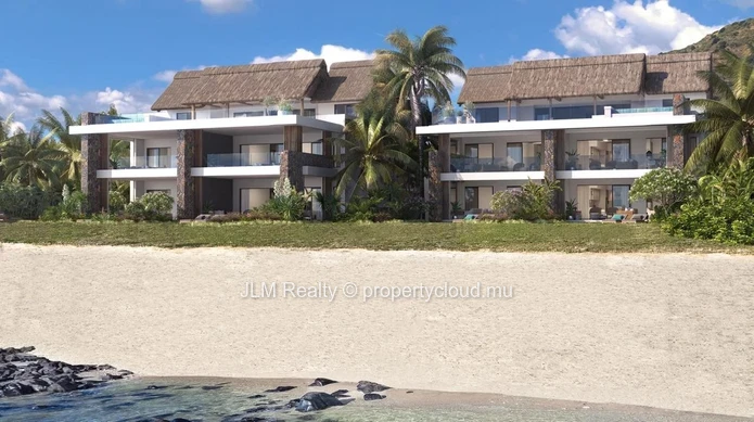 À vendre – Appartement d’exception pieds dans l’eau à Tamarin, Ile Maurice