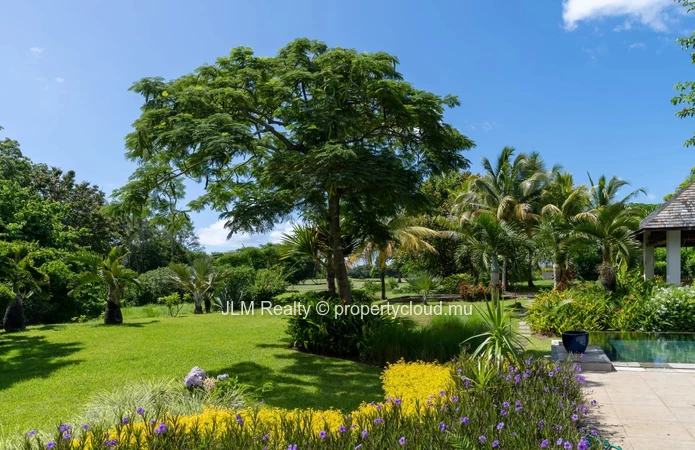 Elegant Balinese Villa with a Stunning Pool for Sale on the East Coast of Mauritius.