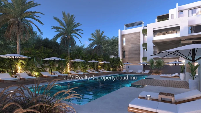 Appartement contemporain avec terrasses à vendre – Proche lagon à Grand Baie, Île Maurice